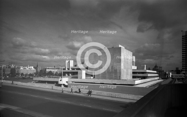 National Theatre, Upper Ground, South Bank, Lambeth, London, c1976-1980. Artist: Eric de Maré