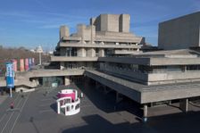 National Theatre, South Bank, London, England, UK, 16/3/10. Creator: Ethel Davies