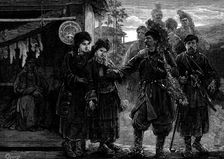 Nations of Western Asia: people of Georgia, 1873. Creator: William James Palmer