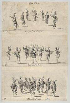Nations of Asia ballets, 17th century., 17th century. Creator: Anon