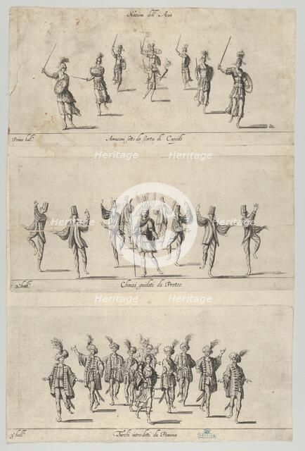 Nations of Asia ballets, 17th century., 17th century. Creator: Anon.