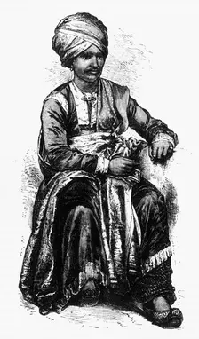 Native of Madras c1891. Creator: James Grant