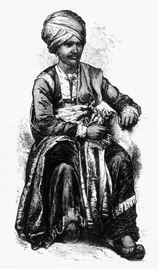 Native of Madras c1891. Creator: James Grant