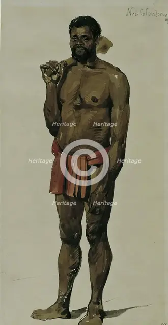 Native of New Caledonia, 1859. Creator: Joseph Selleny.