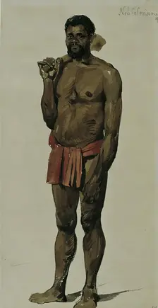 Native of New Caledonia, 1859. Creator: Joseph Selleny
