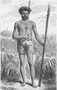 Native of Australia c1885, (1890). Artist: Robert Taylor Pritchett