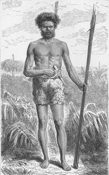 Native of Australia c1885, (1890). Artist: Robert Taylor Pritchett