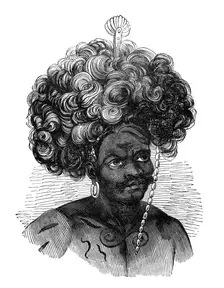 Native of the Papua Islands, 1848