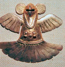 Native American gold condor