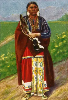 Native American woman, c1928. Creator: Unknown