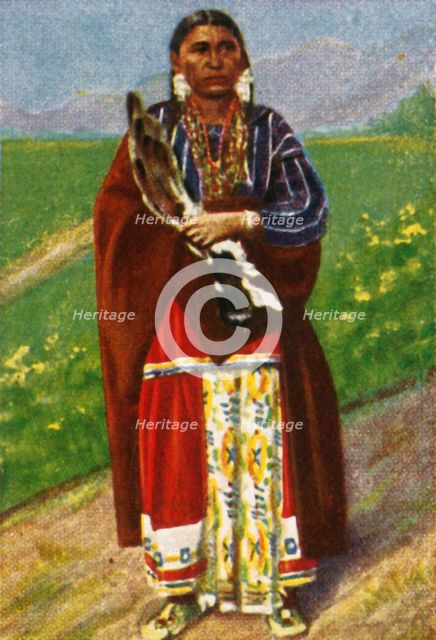 Native American woman, c1928. Creator: Unknown.
