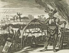 Native Americans, 1671. Creator: Unknown