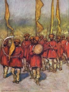 Native Bards from the Cutch State 1903. Artist: Mortimer L Menpes