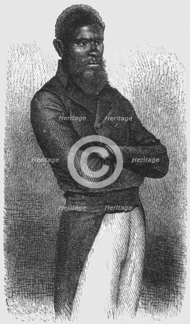 'Native Chief of Uen; Some Account of New Caledonia', 1875. Creator: Unknown.