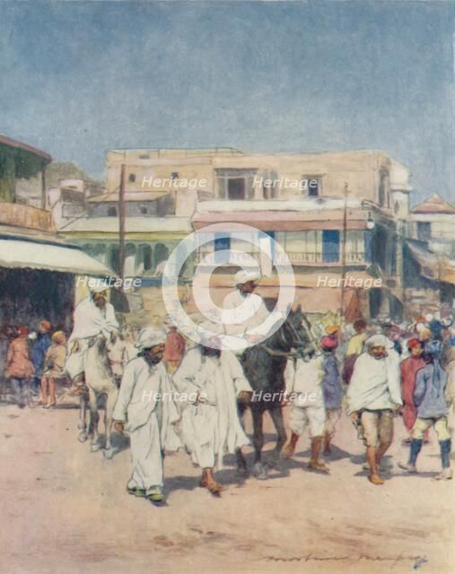 'Native Chiefs in Delhi', 1905. Artist: Mortimer Luddington Menpes.