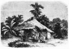 Native Hut at Bombay c1891. Creator: James Grant