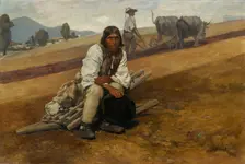 Native Land II, 1908. Creator: Jozef Hanula