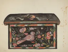 Native Pine Box, 1935/1942. Creator: E. Boyd