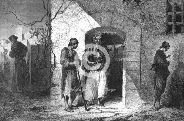 'Natives and Costumes in Syria; The Stone Towns of Central Syria, otherwise called the..., 1875. Creator: Unknown.