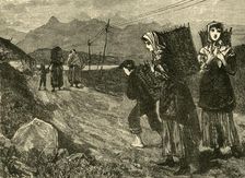 Natives Going for Peat 1898. Creator: Unknown