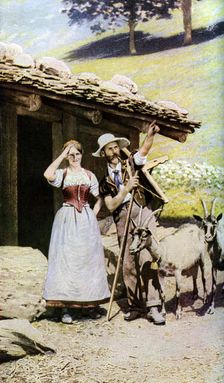 Natives of the Canton of Bern, Switzerland, c1924