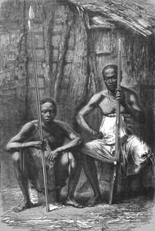 Natives of the Rovuma; The Finding of Dr. Livingstone 1875. Creator: Henry Walter Bates