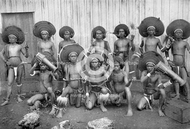 Natives of the Tanimbar Islands, Indonesia.Artist: AE Pratt