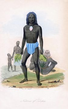 Natives of Tilcopia c1850.Artist: James Prichard