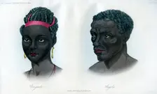 Natives of Benguela and Angola, 1848