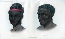 Natives of Benguela and Angola, 1848