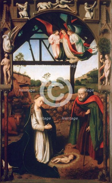 'Nativity', 1452. Artist: Petrus Christus