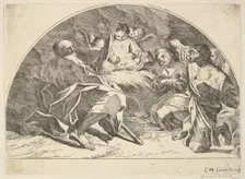 Nativity, 1680-1743. Creator: Robert van Audenaerde
