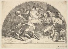 Nativity, 1680-1743. Creator: Robert van Audenaerde