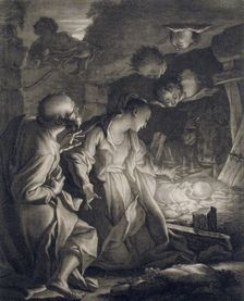 Nativity, 1727., 1727. Creator: Paul-Ponce-Antoine Robert