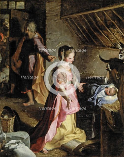 Nativity. Artist: Barocci, Federigo (1528-1612)
