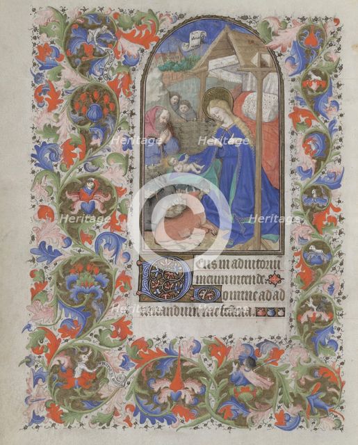 Nativity (Book of Hours), 1440-1460. Artist: Bedford Master (active 1405-1465)