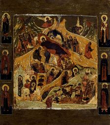 Nativity, between 1600 and 1700. Creator: Russian School