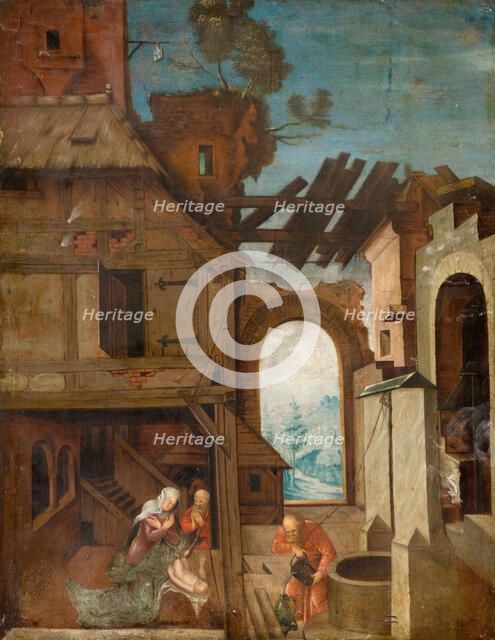 Nativity, c1530-1550. Creator: Herri met de Bles.