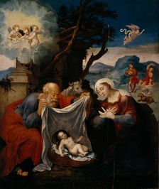 Nativity, c1560. Creator: Negroni (Zingarello); Pietro (1505-1567)