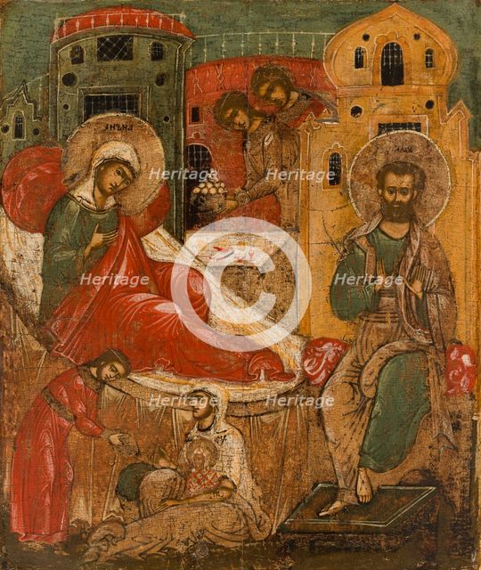 Nativity of the Mother of God, between 1575 and 1600. Creator: Russian School.