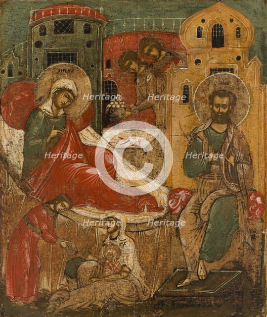 Nativity of the Mother of God, between 1575 and 1600. Creator: Russian School.