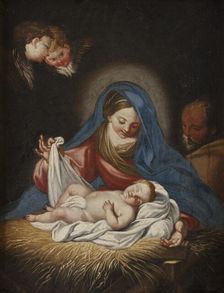 Nativity, mid-17th-early 18th century. Creator: Manner of Carlo Maratta (1625-1713)