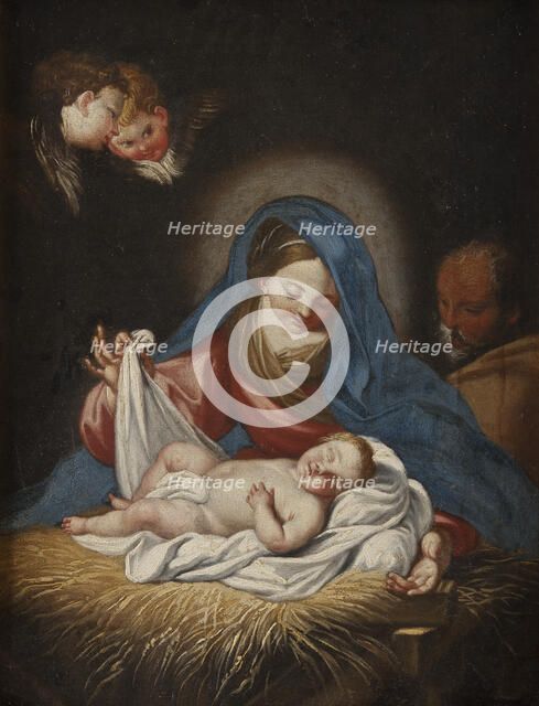 Nativity, mid-17th-early 18th century. Creator: Manner of Carlo Maratta  (1625-1713)   .