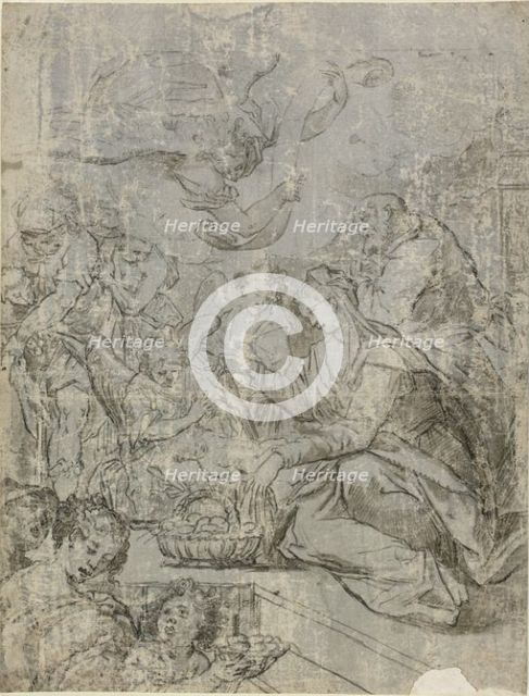 Nativity, n.d. Creator: Matteo Rosselli.