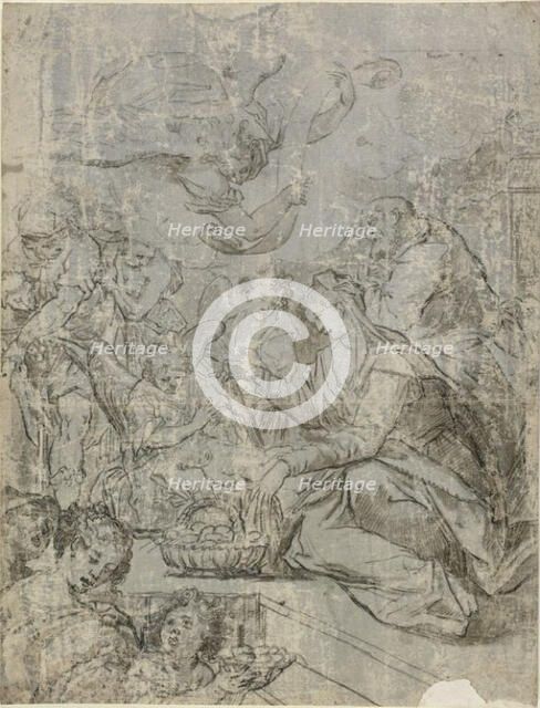 Nativity, n.d. Creator: Matteo Rosselli.