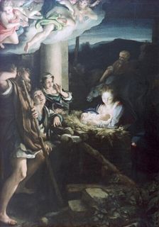 Nativity Scene 1522-1530. Artist: Correggio