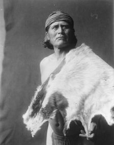 Nato, the goat man-Hopi, c1906. Creator: Edward Sheriff Curtis