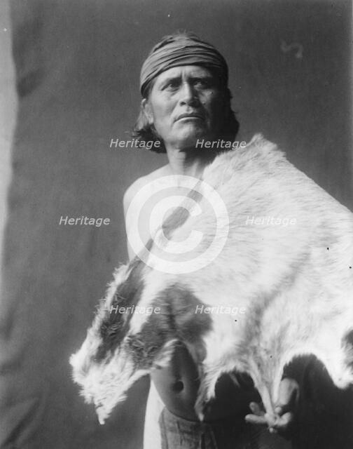 Nato, the goat man-Hopi, c1906. Creator: Edward Sheriff Curtis.