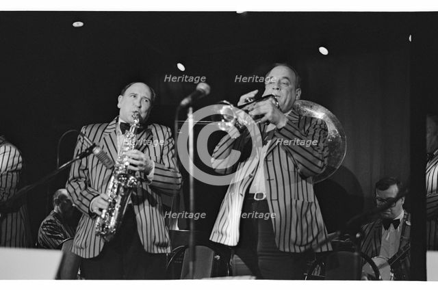 NatWest Jazz Band,  Ronnie Scott's, Soho, London, 1987.   Artist: Brian O'Connor.