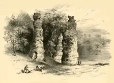 Natural Towers 1872. Creator: Frederick William Quartley